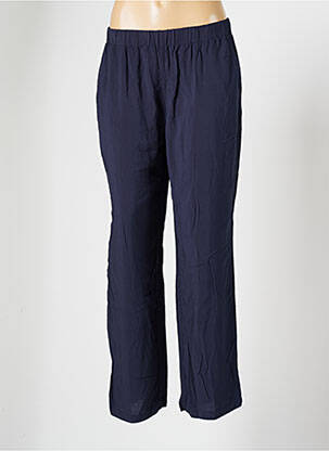 Pantalon droit bleu ÉTYMOLOGIE pour femme