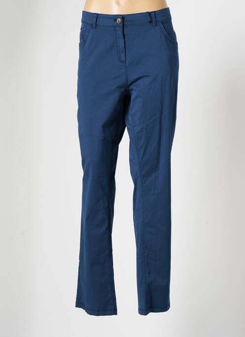 Pantalon droit bleu ÉTYMOLOGIE pour femme