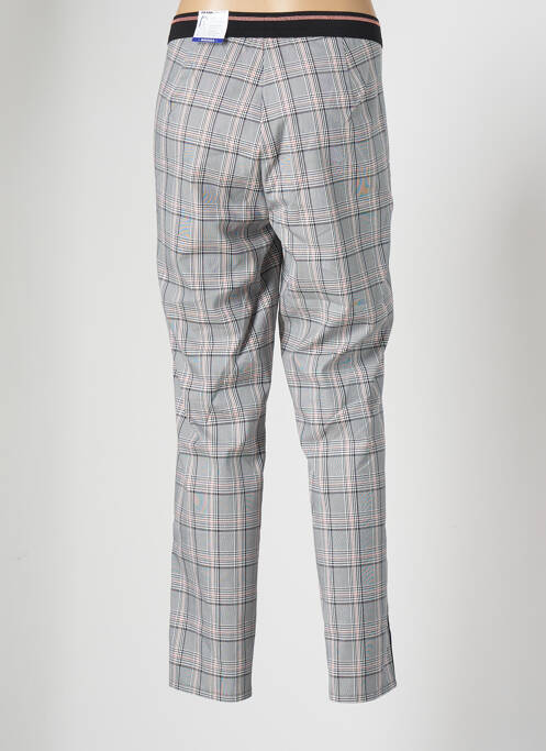 Pantalon droit gris FRANK WALDER pour femme