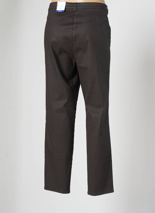 Pantalon slim marron FRANK WALDER pour femme