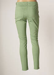 Pantalon slim vert VERO MODA pour femme seconde vue