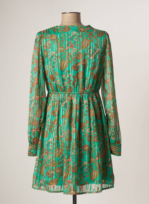 Robe courte vert VERO MODA pour femme