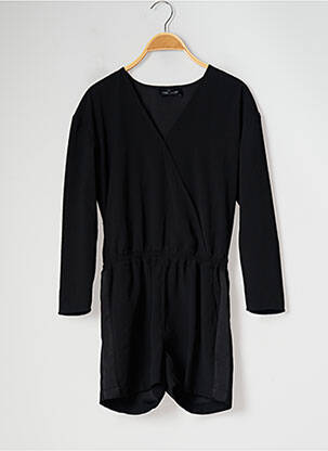 Combishort manches longues noir LITTLE REMIX fille