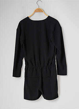 Combishort manches longues noir LITTLE REMIX fille