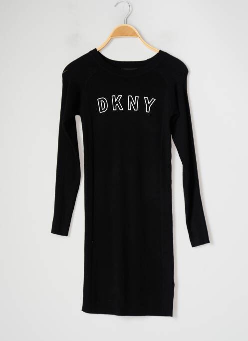 Robe pull noir DKNY pour fille