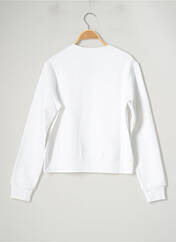 Sweat-shirt blanc DSQUARED2 pour fille seconde vue