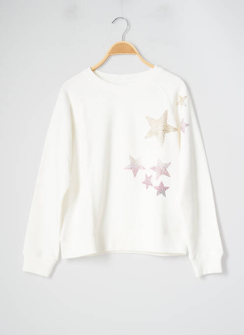 Sweat-shirt blanc ZADIG & VOLTAIRE pour fille