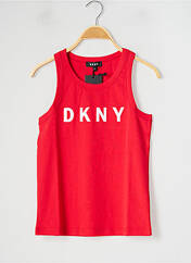 Débardeur rouge DKNY pour fille seconde vue