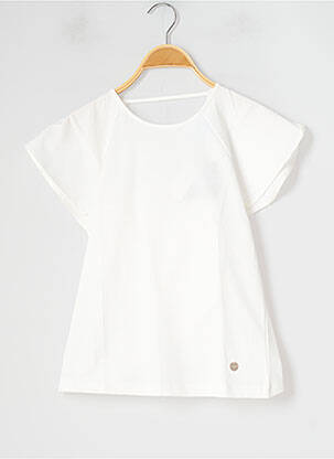 T-shirt blanc LANVIN pour fille