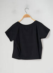T-shirt noir DKNY pour fille seconde vue