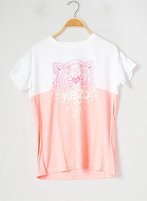 T-shirt rose KENZO pour fille