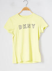 T-shirt vert DKNY pour fille seconde vue