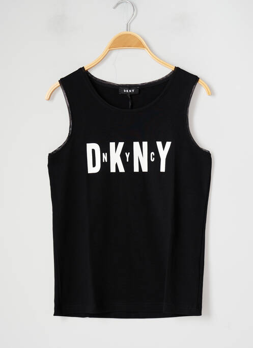 Débardeur noir DKNY pour fille