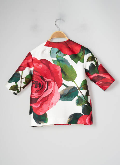 Veste chic blanc MONNALISA pour fille