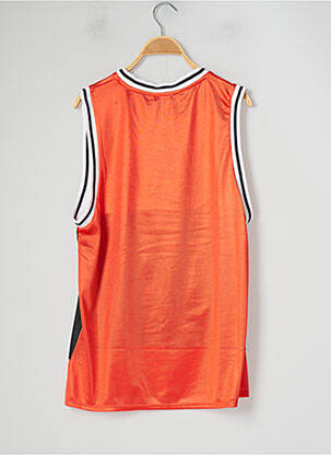 Débardeur coupe droite sans manche orange DKNY garçon