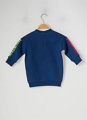 Sweat-shirt stretch manches longues bleu DSQUARED2 garçon