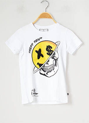 T-shirt blanc PHILIPP PLEIN pour fille