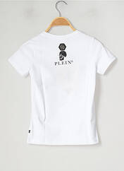 T-shirt blanc PHILIPP PLEIN pour fille seconde vue