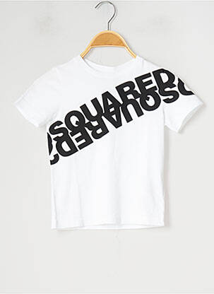 T-shirt blanc DSQUARED2 pour garçon