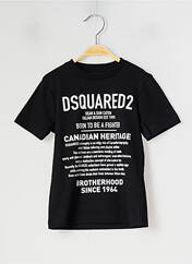 T-shirt noir DSQUARED2 pour garçon seconde vue