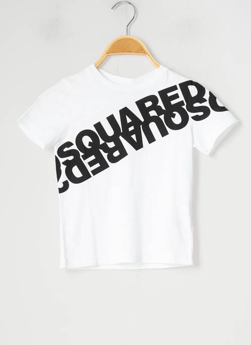 T-shirt blanc DSQUARED2 pour garçon