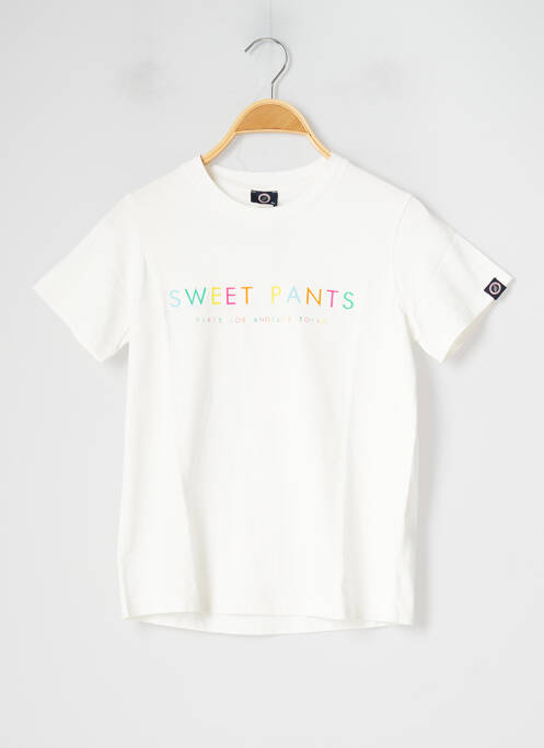 T-shirt blanc SWEET PANTS pour garçon
