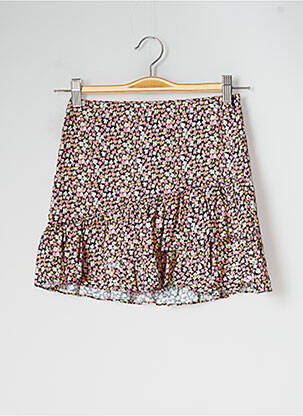 Jupe courte fermeture zip latéral noir BELLEROSE fille