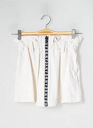 Jupe mi-longue taille normale beige DKNY fille