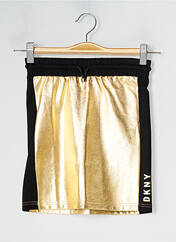 Jupe courte jaune DKNY pour fille seconde vue