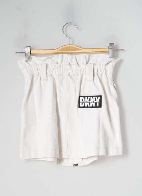 Jupe mi-longue beige DKNY pour fille