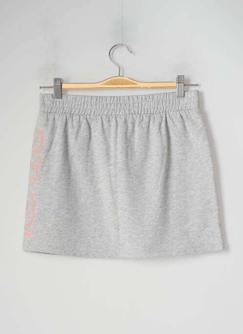 Jupe mi-longue gris KENZO pour fille