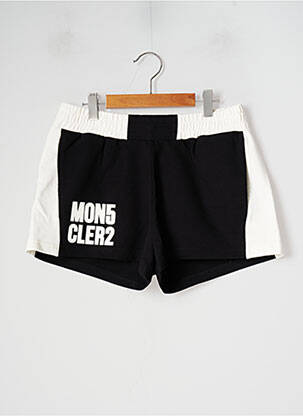 Short stretch taille élastique noir MONCLER garcon