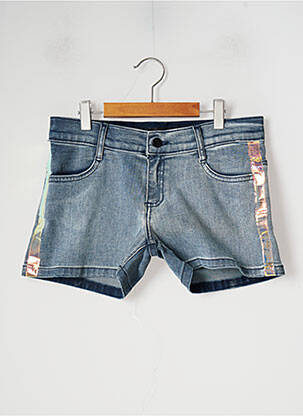 Short stretch bleu DKNY fille