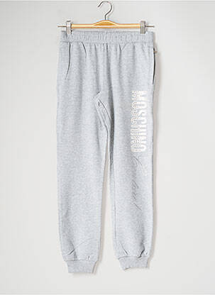 Jogging gris MOSCHINO pour fille