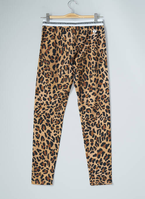 Legging marron DSQUARED2 pour fille