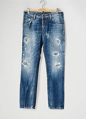 Jeans coupe slim poches bleu DSQUARED2 garcon