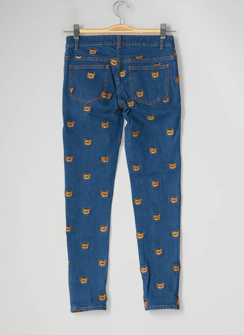 Jeans bootcut bleu MOSCHINO pour fille