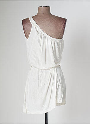 Robe courte sans manche sans manche blanc VILA femme