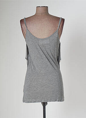 Top stretch manches longues gris VILA femme