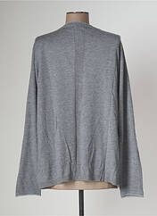 Gilet manches longues gris DAMART pour femme seconde vue