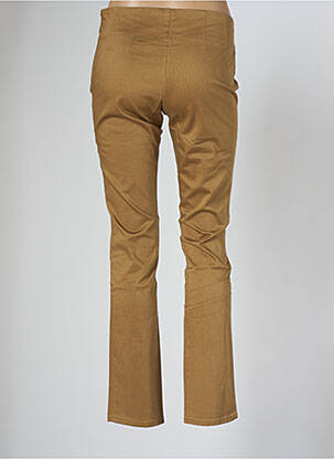 Pantalon droit stretch taille normale beige LA FIANCEE DU MEKONG femme