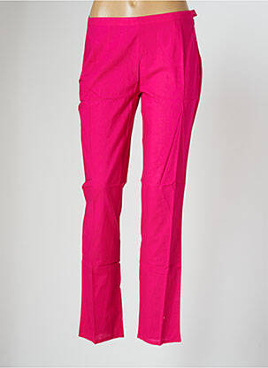 Pantalon droit taille normale taille normale rose LA FIANCEE DU MEKONG femme