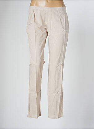 Pantalon droit taille normale taille normale beige LA FIANCEE DU MEKONG femme