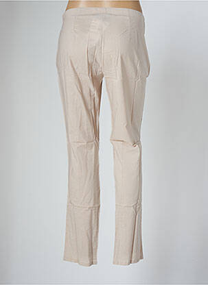 Pantalon droit taille normale taille normale beige LA FIANCEE DU MEKONG femme