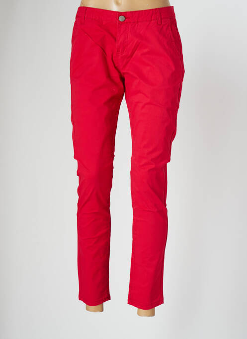 Pantalon chino rouge LA FIANCEE DU MEKONG pour femme