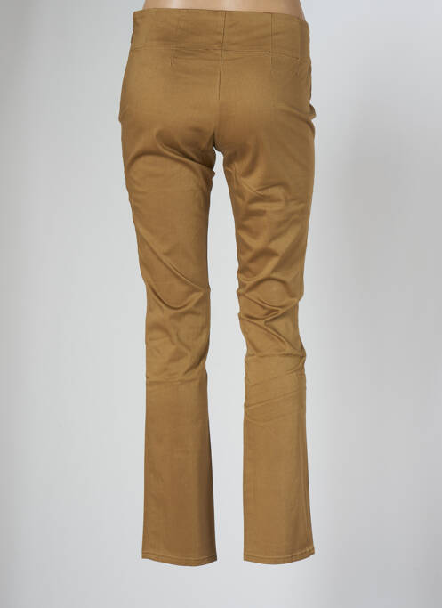 Pantalon droit beige LA FIANCEE DU MEKONG pour femme
