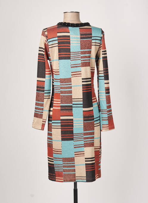 Robe mi-longue marron LOLESFILLES pour femme