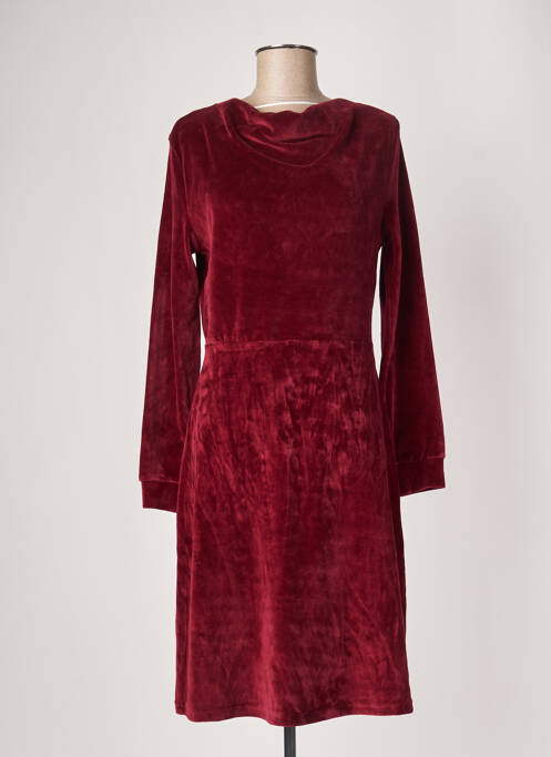 Robe mi-longue rouge TRANQUILLO pour femme