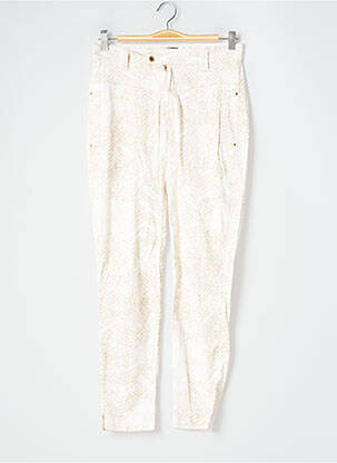 Pantalon slim taille normale taille normale blanc EVA KAYAN femme