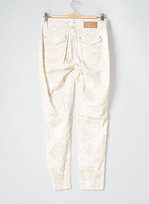 Pantalon slim taille normale taille normale blanc EVA KAYAN femme